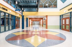 环氧金磨石地坪